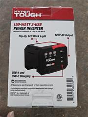 HYPER TOUGH 80069 150-WATT 3-USB POWER INVERTER